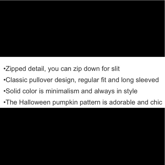 🎃🖤1 LEFT=XL⚠️Halloween Jack-o-Lantern Sweatshirt - Picture 4 of 5